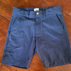 Crewcuts Dark Blue Youth Flat Front Performance Shorts